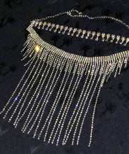 Load image into Gallery viewer, Rhinestone Face Chain - Crystall's Sirens