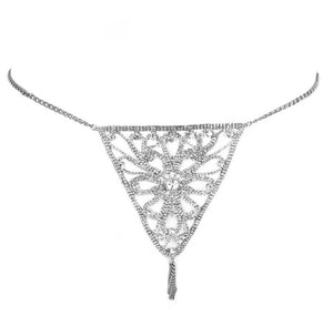 Flower Bomb Chain Thong - Crystall's Sirens