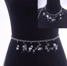 Load image into Gallery viewer, Personalized Crystal Waist Chain - Crystall&#39;s Sirens