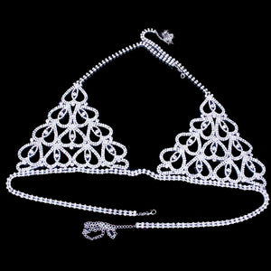 Hearts Chain Bra - Crystall's Sirens