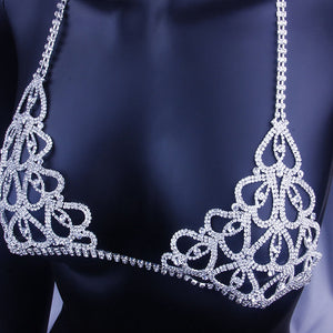 Hearts Chain Bra - Crystall's Sirens