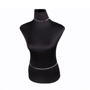 Back Rhinestone Body Harness - Crystall's Sirens