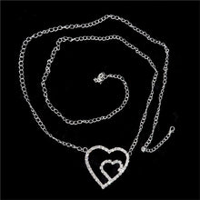 Load image into Gallery viewer, Double Heart Waist Chain - Crystall&#39;s Sirens