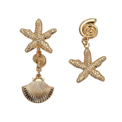 Sea Star Earrings - Crystall's Sirens